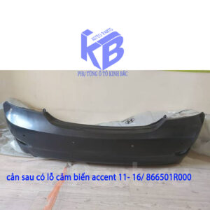 cản sau có lỗ cảm biến accent 11- 16/ 866501R000