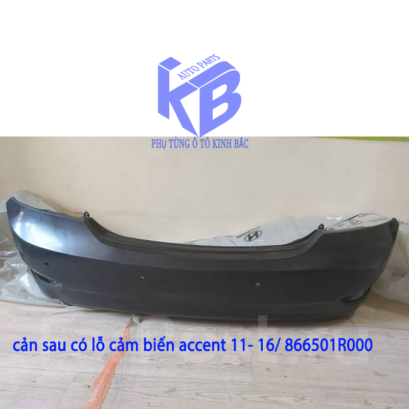 cản sau có lỗ cảm biến accent 11- 16/ 866501R000