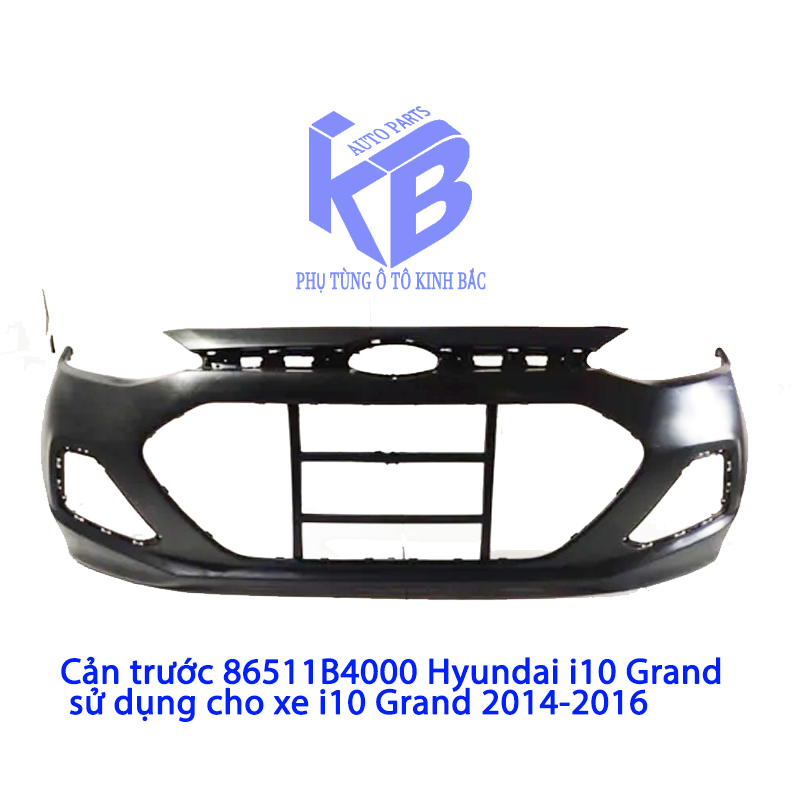 Cản trước 86511B4000 Hyundai i10 Grand sử dụng cho xe i10 Grand 2014-2016