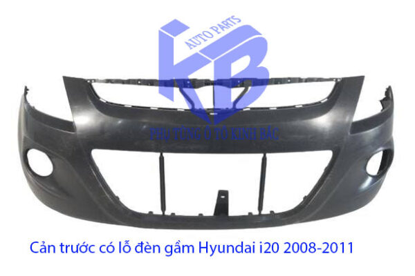 Cản trước có lỗ đèn gầm Hyundai i20 2008-2011